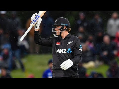 50 for Allen before rain arrives | SHORT HIGHLIGHTS | BLACKCAPS v India | Hagley Oval