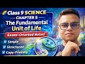 🧿Class 9 Science Chapter 5 🔥 The Fundamental Unit of Life | Full Chapter 2026😊#viral #rajsirasansol🔥