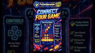 Information I Built a Connect Four Game in Python! 🟢 | Made with Pygame News
