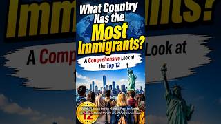 What Country Has the Most Immigrants? 🌍👀#shorts