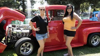 Back to Graffiti Car Show at The Fruit Yard - Modesto F-100 Elite Truck Club 4K