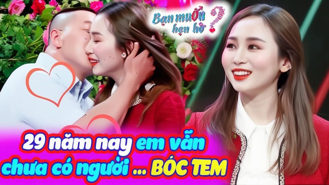 29 năm độc thân, kiều nữ khó tính lần đầu cho ôm hôn khiến Quyền Linh bất ngờ | Bạn Muốn Hẹn Hò