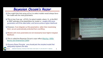 Lecture 13: Bayesian Model Selection