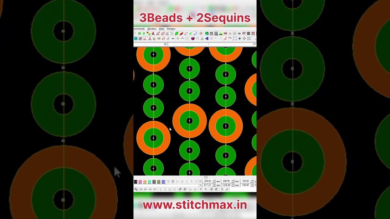 3 Beads + 2 Sequins Only on 