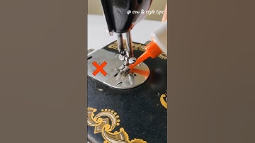 Oiling trick ✅ #sewingtipsandtricks #sewingmachine #tailor