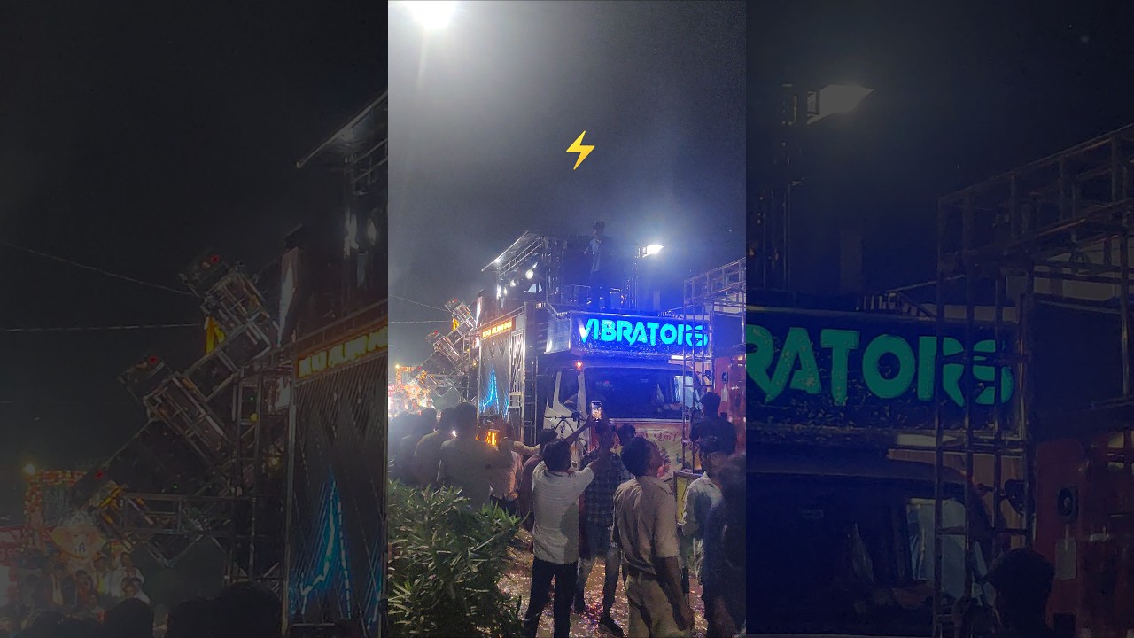 Tanmay vibrator s in jatali Ganesh puja bhasali 2025// tanmaya vibrator dj new setup 