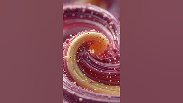 Seamless looping abstract simulation of a molecular