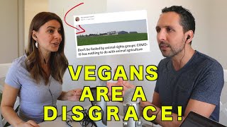 VEGANS ARE A DISGRACE! News Desk Response