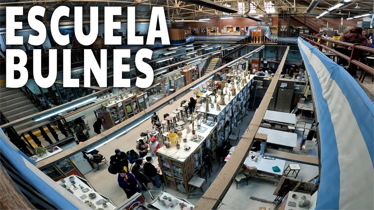 Conociendo la Escuela de Cerámica N° 1 Bulnes en el barrio de Almagro