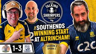 SOUTHEND UNITED WIN AT ALTRINCHAM!