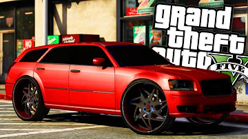 NEW Dodge Magnum Donk! - GTA 5 Real Hood Life 2 - Day 10