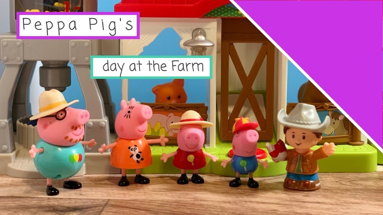 Peppa Pigs's Farm animal adventure