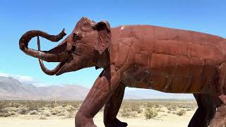 Borrego Springs, CA | Galleta Meadows Metal Sculptures | 4K Virtual Tour | Travel
