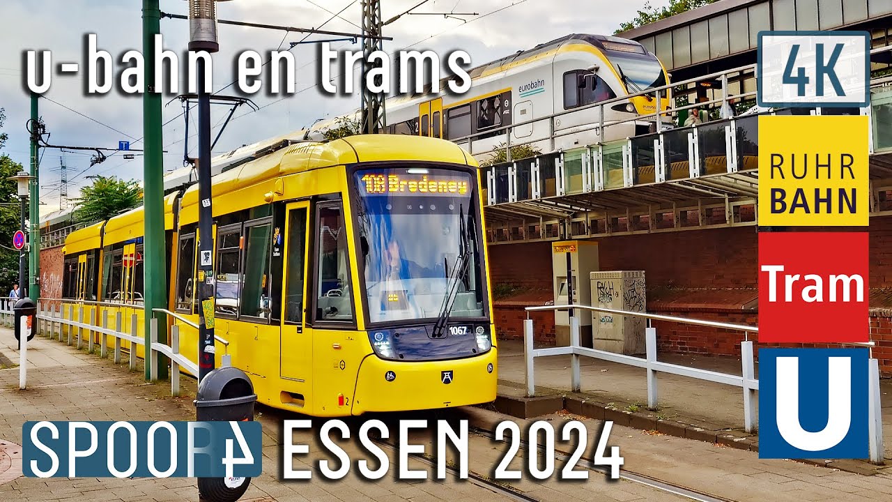 De U-Bahn en Trams in Essen (D) - 2024