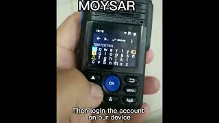 How to Login Zello Wakie Talkie 4G Network Radio MOYSAR screenshot 1