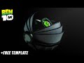 How To Make BEN 10 Omnitrix Capsule +Free Template | Easy Homemade Creation