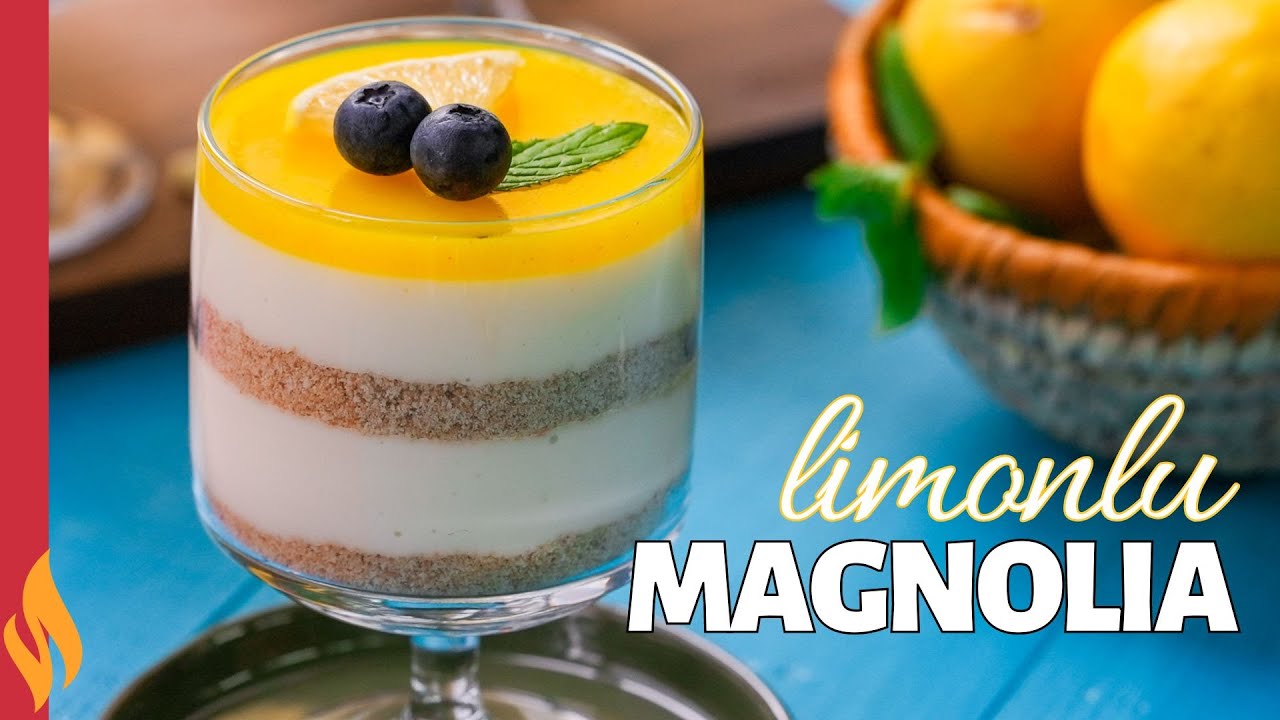 Limonlu Magnolia Tarifi ???????? Bir Yiyen Bir Daha İstiyor ????