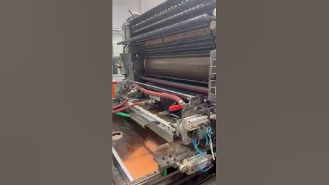 Heidelberg 2 Col + UV  Drip-off Coater 25x36" (63.5x91.5 cm)