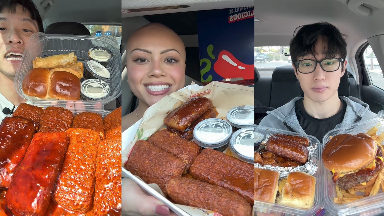 TikTok Chili's Mozzarella Sticks Mukbang Compilation | Part 1 | 🌶️ 🧀 who's your fav?