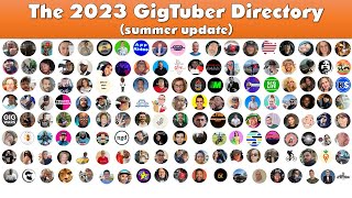 2023 GigTuber Directory (summer update)