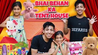 Bada Bhai Vs Choti Behan Ka Tent House || Funny Short Story || Prashant Sharma Entertainment