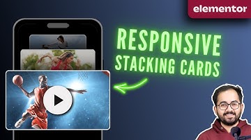 Responsive Stacking Cards Effect - GSAP Elementor