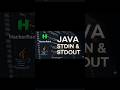 HackerRank code of  stdin and stdout#coding  #hackerranksolutions #java #comedy #programming