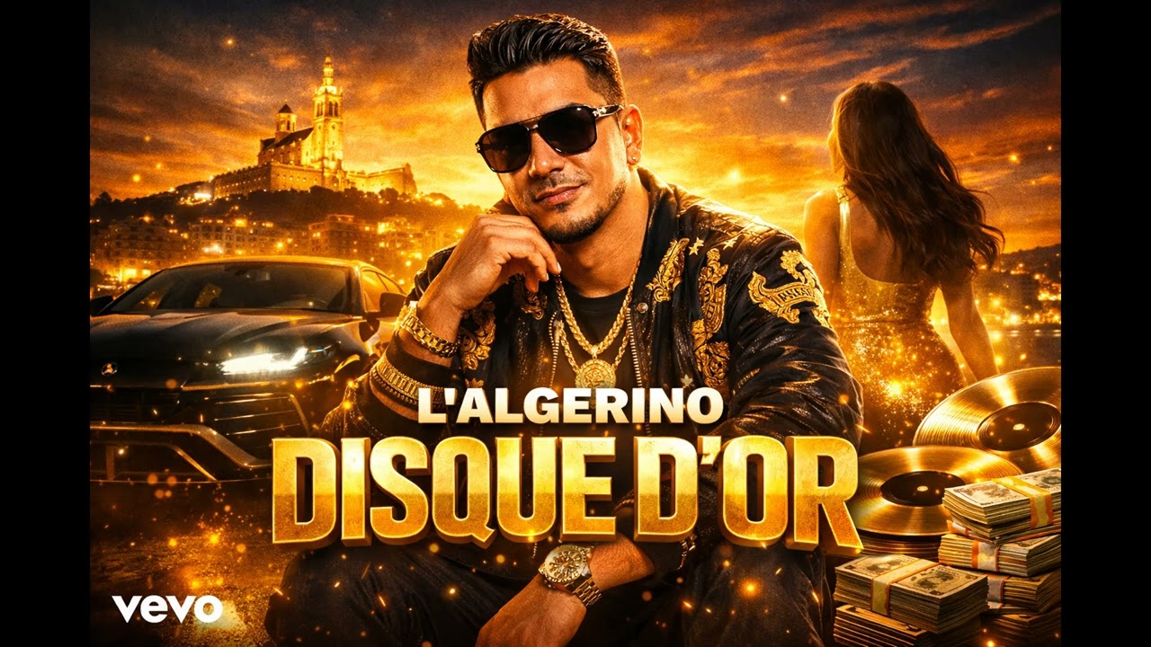 L’Algérino – Disque d’Or (Official Music)