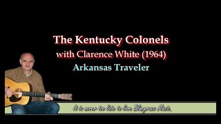 Clarence White &amp; The Kentucky Colonels - Arkansas Traveler (1964)