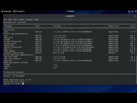 ทำความรู้จักการติดตั้ง php ลงบน linux