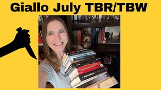 Giallo July TBR and TBW @mindysbookjourney