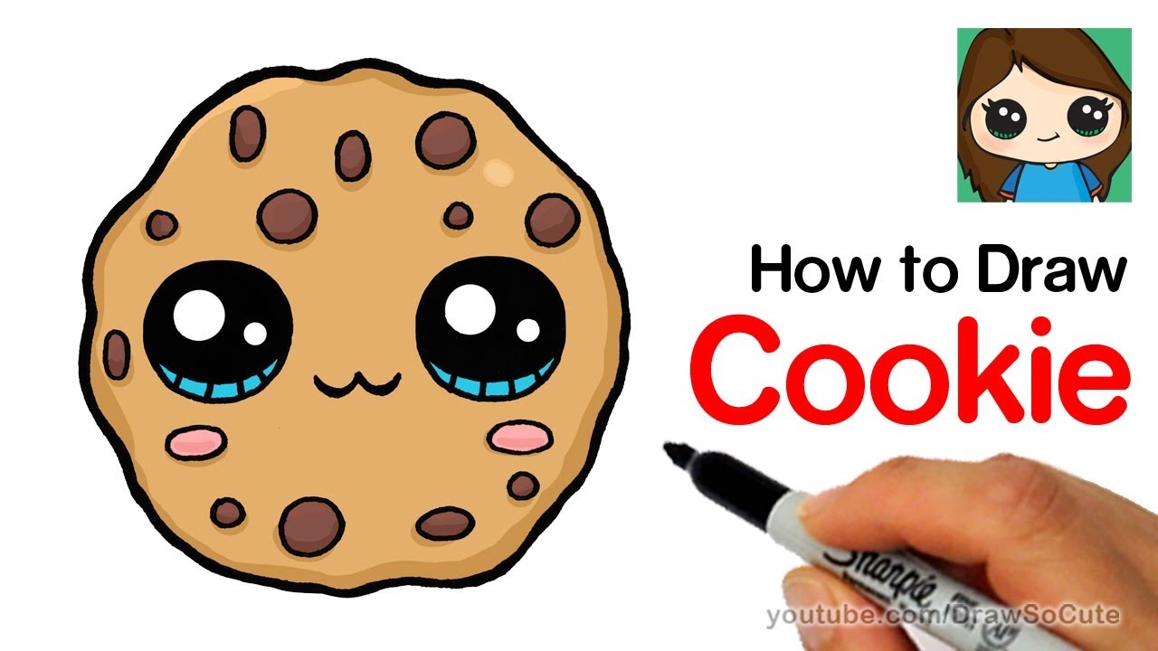 Cute Cookie Cartoon