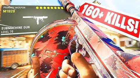 160 KILLS! THE MINI "M1928" THOMPSON is BROKEN! (BEST M1928 CLASS VANGUARD)