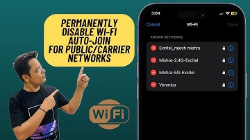 How to Turn OFF iPhone Wi-Fi Auto-Join for Public & Carrier Networks