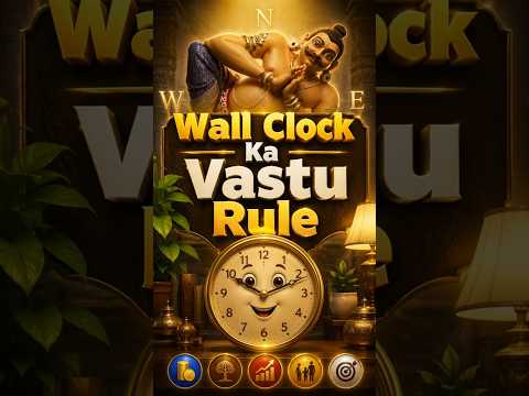 Wall Clock Vastu Guide — Best Direction & Colors to Attract Wealth