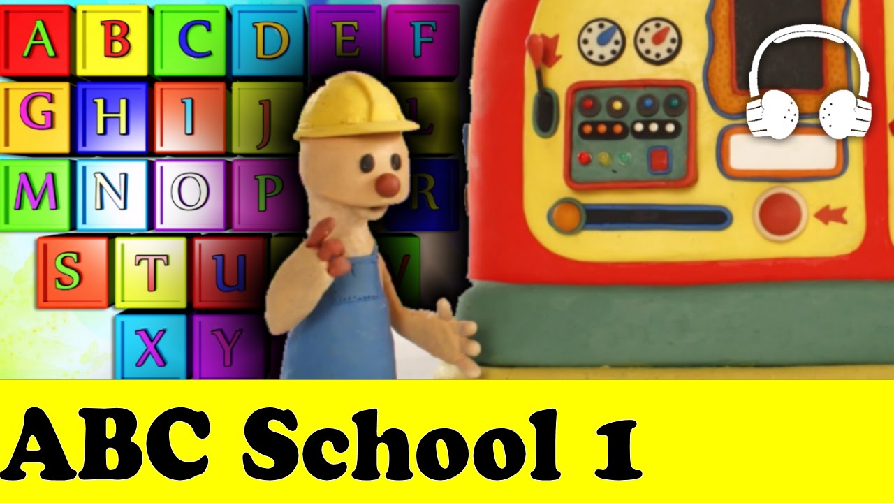 ABC School 1 | Play To Clay with James (PLAY DOH CLASS) - Muffin Songs