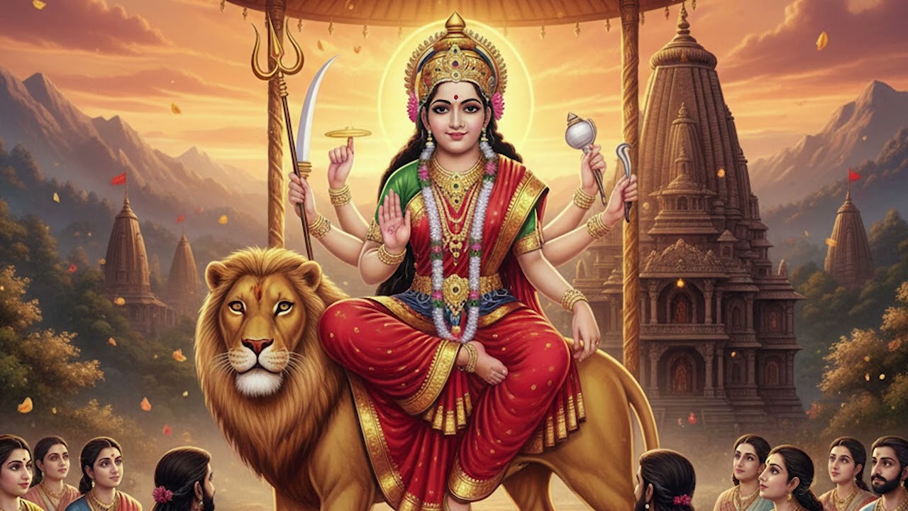 माँ दुर्गा की छाँव 🌺🙏 | Hindi Devotional Bhajan | Durga Bhakti Song