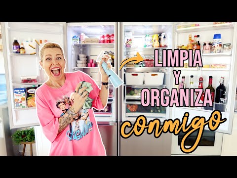 limpia-y-organiza-conmigo-mi-frigorÍfico!-🧽-¿quÉ-hay-en-mi-refrigerador?-😱un-dÍa-conmigo-🏡-nohewi