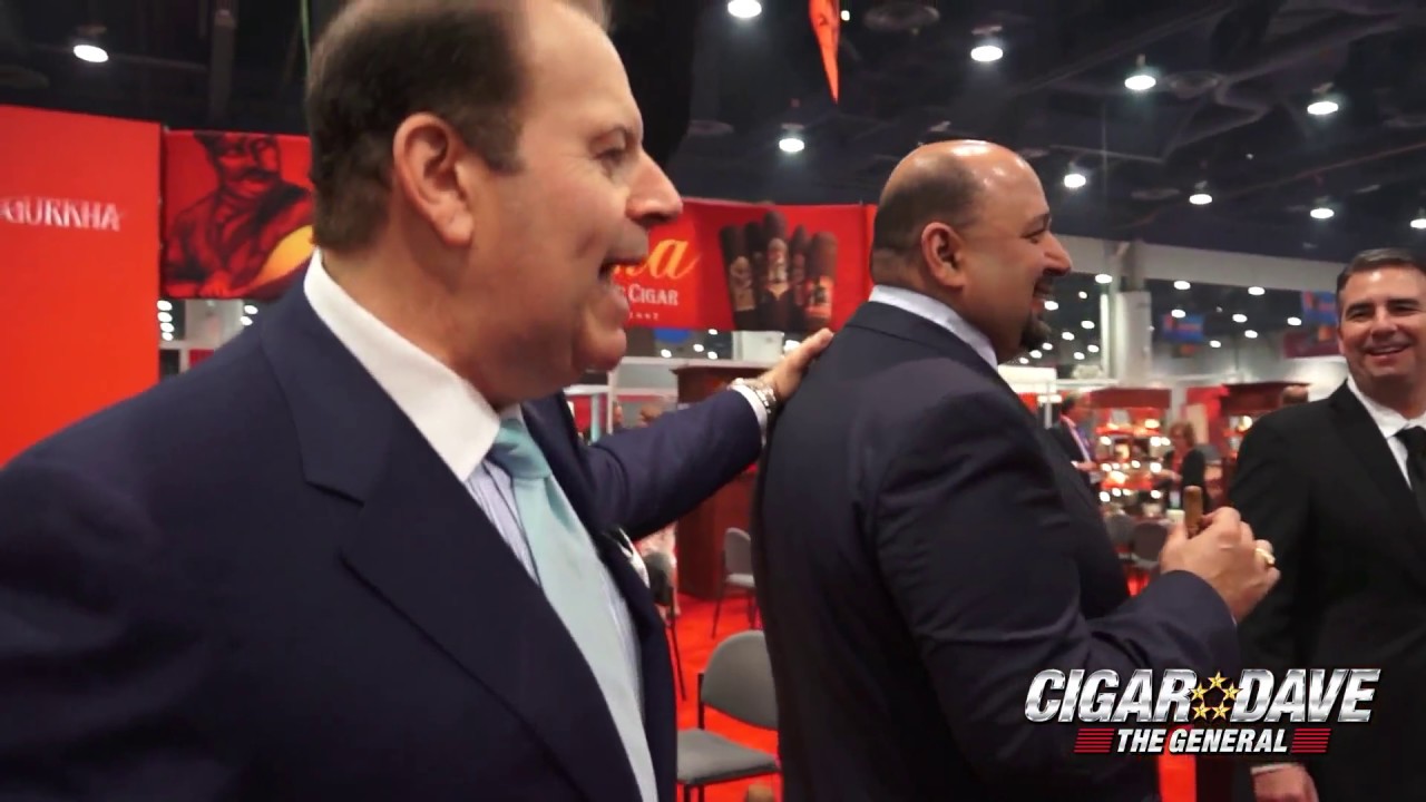 Gurkha Cigars Booth at IPCPR 2017 in Las Vegas, NV