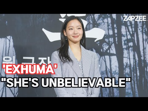 Exhuma 파묘｜Kim Goeun's Exorcism Scene was Unbelivable [Press Conference 2024.01.17]