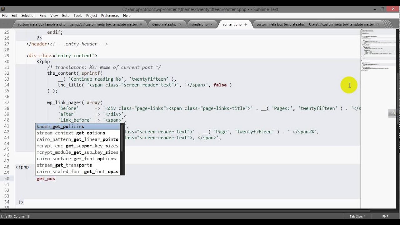 Wordpress Meta box Bangla tutorial  part 03