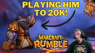 Emperor Thaurissan with Harvest Golem is EVERYTHING in this Meta! A Warcraft Rumble PvP Showcase!