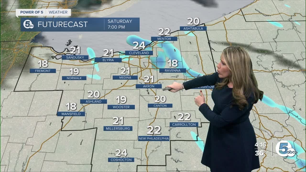 Snow is on the way for some parts of Northeast Ohio - YouTube