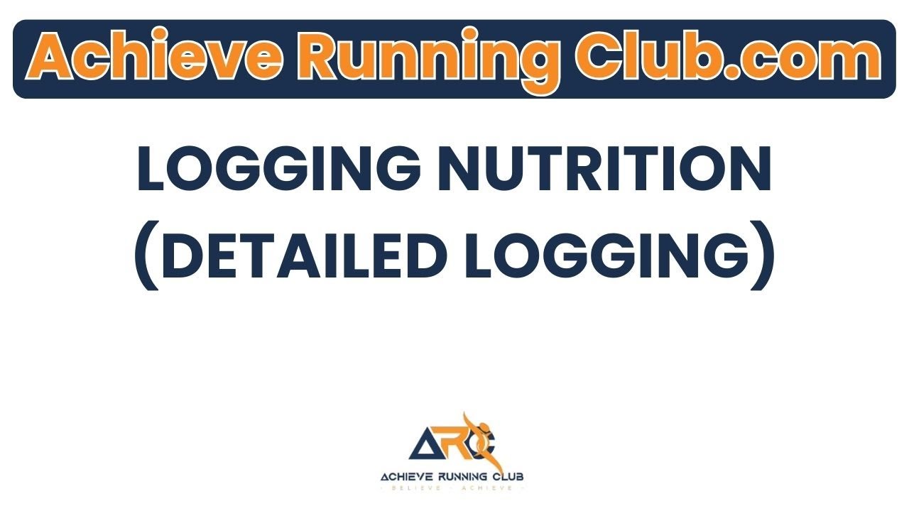 Recording Your Daily Nutrition Data (Detailed Logging)