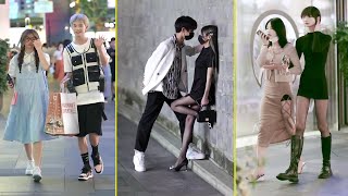 Best Street Fashion in Asia | Mainland China Street Fashion #37