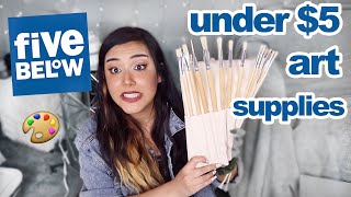 Five Below DID THAT...Under $5 Art Supply Haul