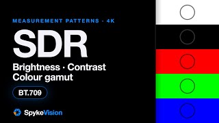 SDR Test Patterns 4K - Brightness, Contrast & Colour Gamut · 9-Point (BT.709) News