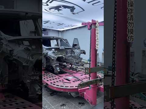 Crashed Land Rover Chassis Repair!