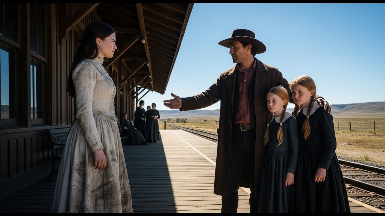 “Be My Wife, My Twins Need a Mother Like You” — The Cowboy’s Plea That Stopped Her Train