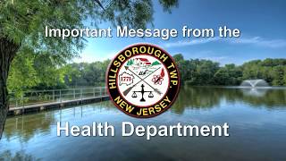 Hillsborough Township, NJ  Health Dept. - Tick Detection and Prevention.